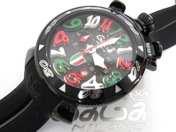■ガガミラノコピー マニュアーレ48mm クロノ 6054.LE.IT.LEAGUE